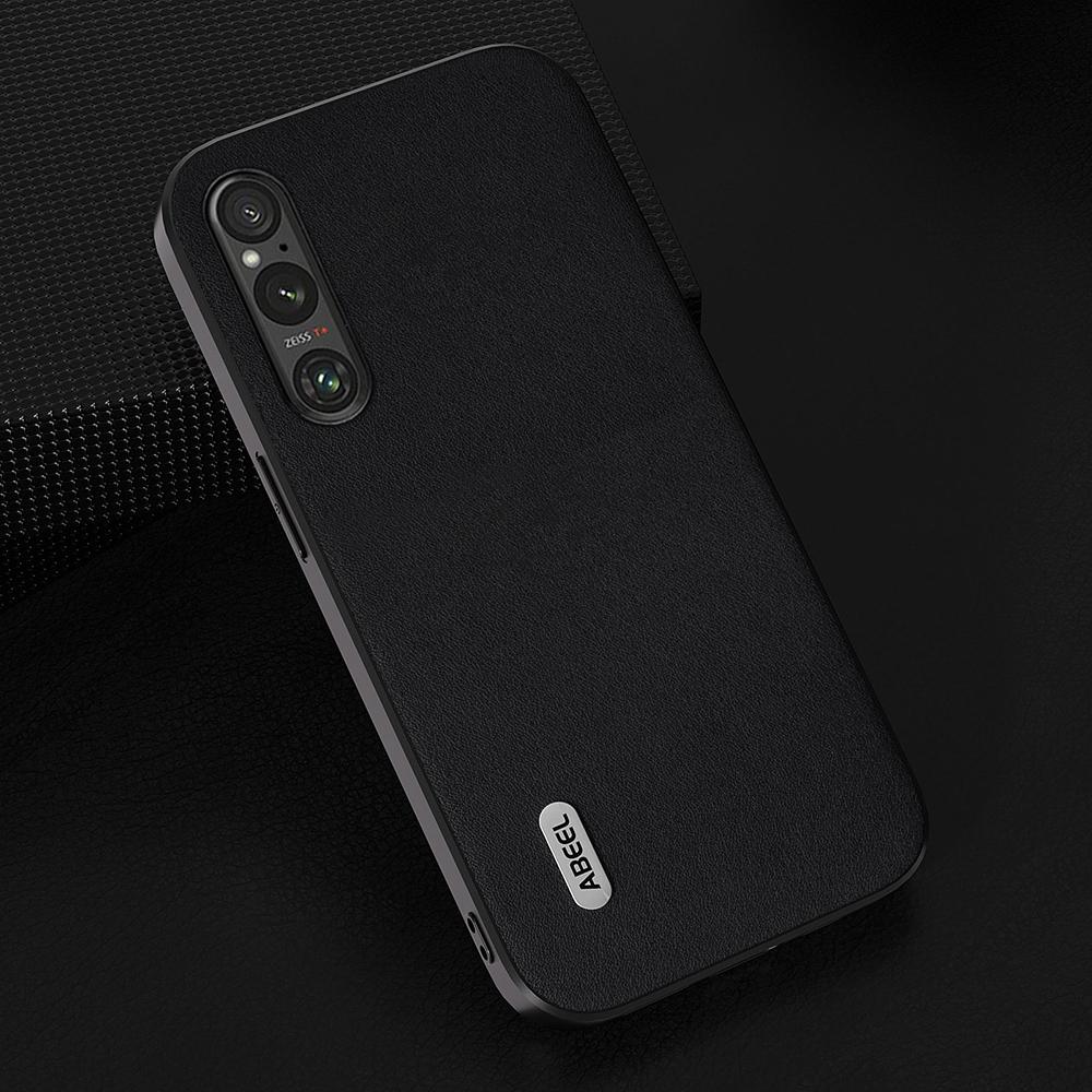 ABEEL For Sony Xperia 1 V Nappa Texture Genuine Cow Leather Coated Case PC+TPU Phone Cover Black
ABEEL For Sony Xperia 1 V Nappa Texture Genuine Cow Leather Coated Case PC+TPU Phone Cover Black