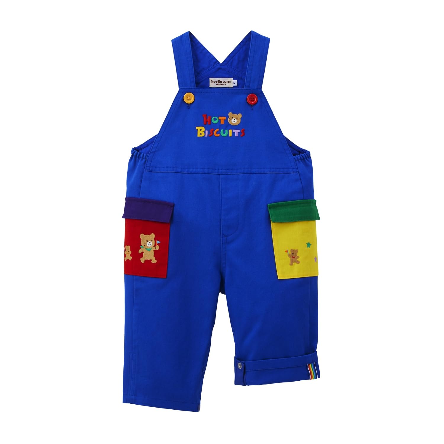 MIKIHOUSE HOT BISCUITS Overalls, Boys and Girls, Baby Clothes, Blue, Size M (80-90cm), 73-3301-683
MIKIHOUSE HOT BISCUITS Overalls, Boys and Girls, Baby Clothes, Blue, Size M (80-90cm), 73-3301-683