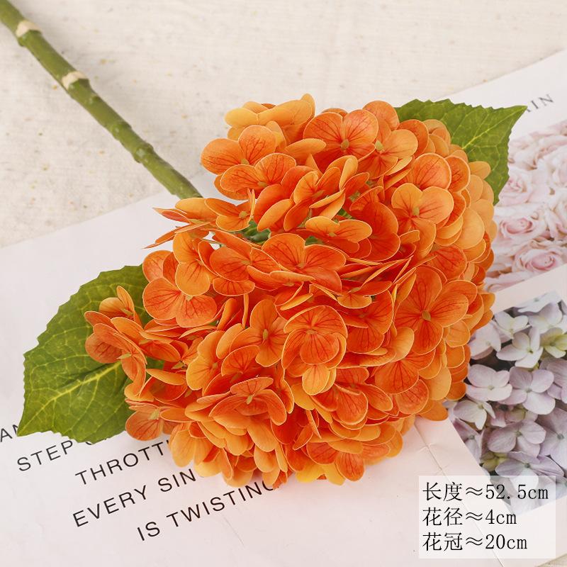 Simulation flower wedding flower decoration fake flower home ornament graceful hydrangea помаранчевий
Simulation flower wedding flower decoration fake flower home ornament graceful hydrangea помаранчевий