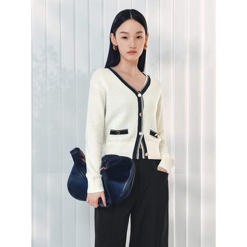 PEACEBIRD Women s French Chic Contrast Knitted Cardigan S
PEACEBIRD Women s French Chic Contrast Knitted Cardigan S