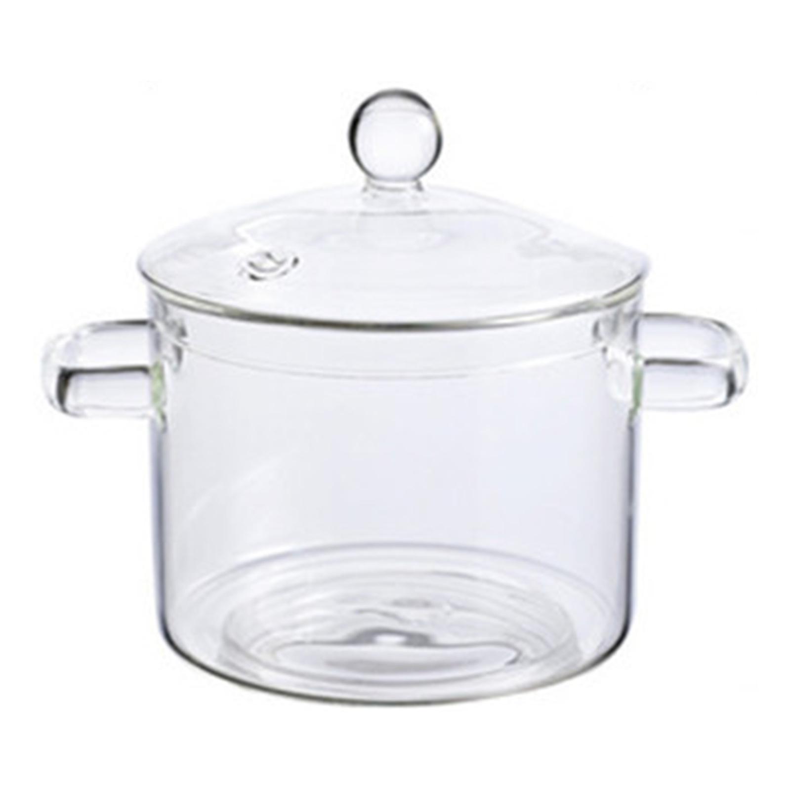 High Borosilicate Glass Simmer Pot Thicker and Heavier Upgraded Glass Pot for Use on Open Flames and Gas Stovetops
High Borosilicate Glass Simmer Pot Thicker and Heavier Upgraded Glass Pot for Use on Open Flames and Gas Stovetops