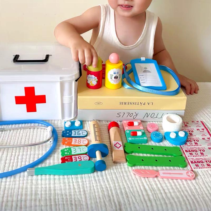 Children s Doctor Pretend Play Set, Ages 3-6: Simulation Nursing & Injection Role Play Toy for Boys & Girls
Children s Doctor Pretend Play Set, Ages 3-6: Simulation Nursing & Injection Role Play Toy for Boys & Girls