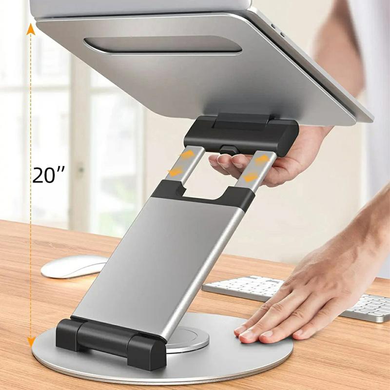 DT018XS Desktop Laptop Heighten Bracket Aluminum Alloy Rotatable Heat Dissipation Notebook Stand Grey
DT018XS Desktop Laptop Heighten Bracket Aluminum Alloy Rotatable Heat Dissipation Notebook Stand Grey