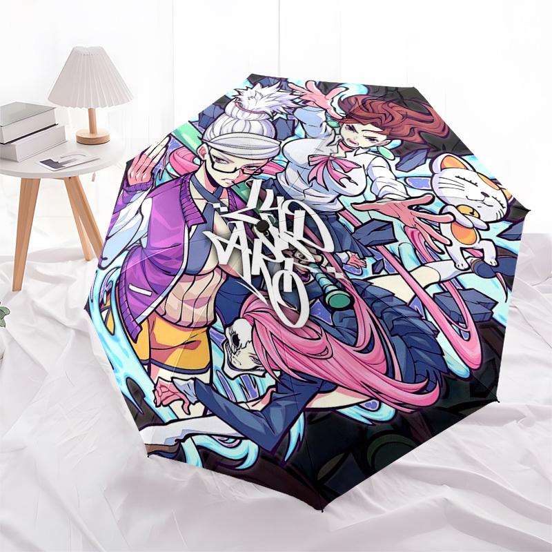 1pc Auto Open Close Umbrella with Graffiti Art Design Portable 3-Fold Design, 8-Bone Iron Frame Outdoor Umbrella Perfect Gift for Fans, Travelers, Dai
1pc Auto Open Close Umbrella with Graffiti Art Design Portable 3-Fold Design, 8-Bone Iron Frame Outdoor Umbrella Perfect Gift for Fans, Travelers, Dai