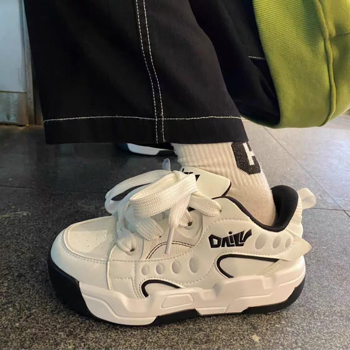 Unisex Autumn Color Block Platform Loafers - Street Style Synthetic Leather 36
Unisex Autumn Color Block Platform Loafers - Street Style Synthetic Leather 36