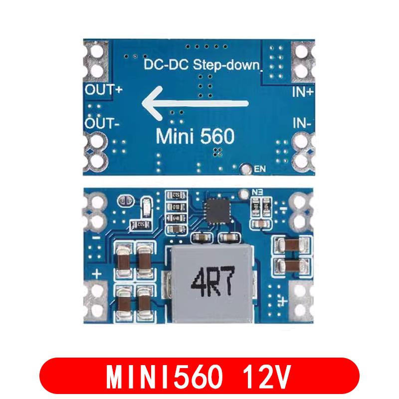 Mini560 5A High Efficiency Output 3.3V 5V 9V 12V Step Down DC-DC Converter Voltage Regulator Buck Stabilized Power Supply Module
Mini560 5A High Efficiency Output 3.3V 5V 9V 12V Step Down DC-DC Converter Voltage Regulator Buck Stabilized Power Supply Module