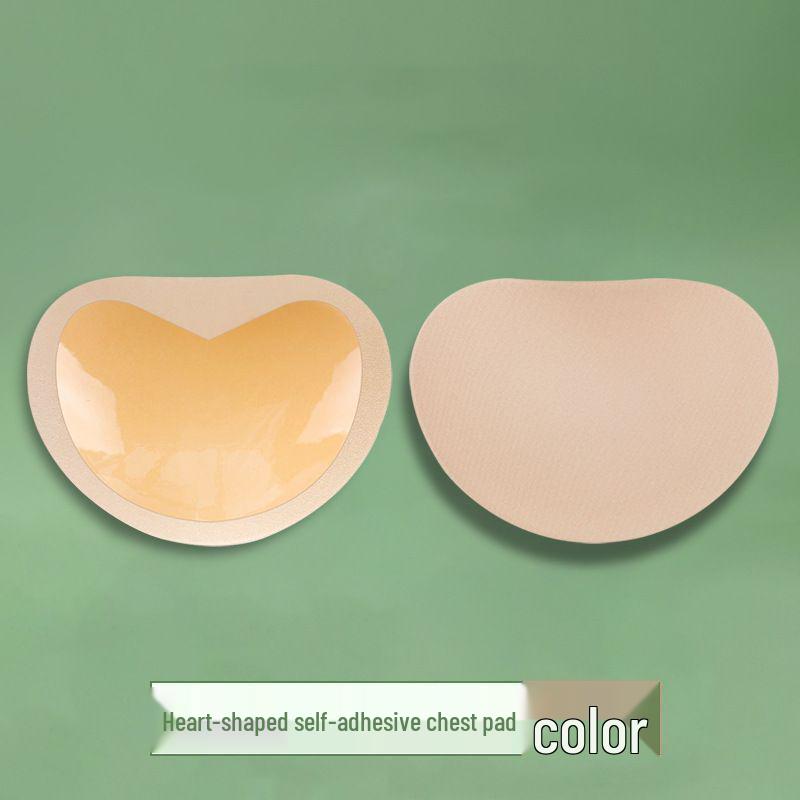 Enhanced Self-Adhesive Triangle Breast Pads - Invisible Thickened Peach Heart Sponge for Women, Ideal for Swimwear. One Size
Enhanced Self-Adhesive Triangle Breast Pads - Invisible Thickened Peach Heart Sponge for Women, Ideal for Swimwear. One Size