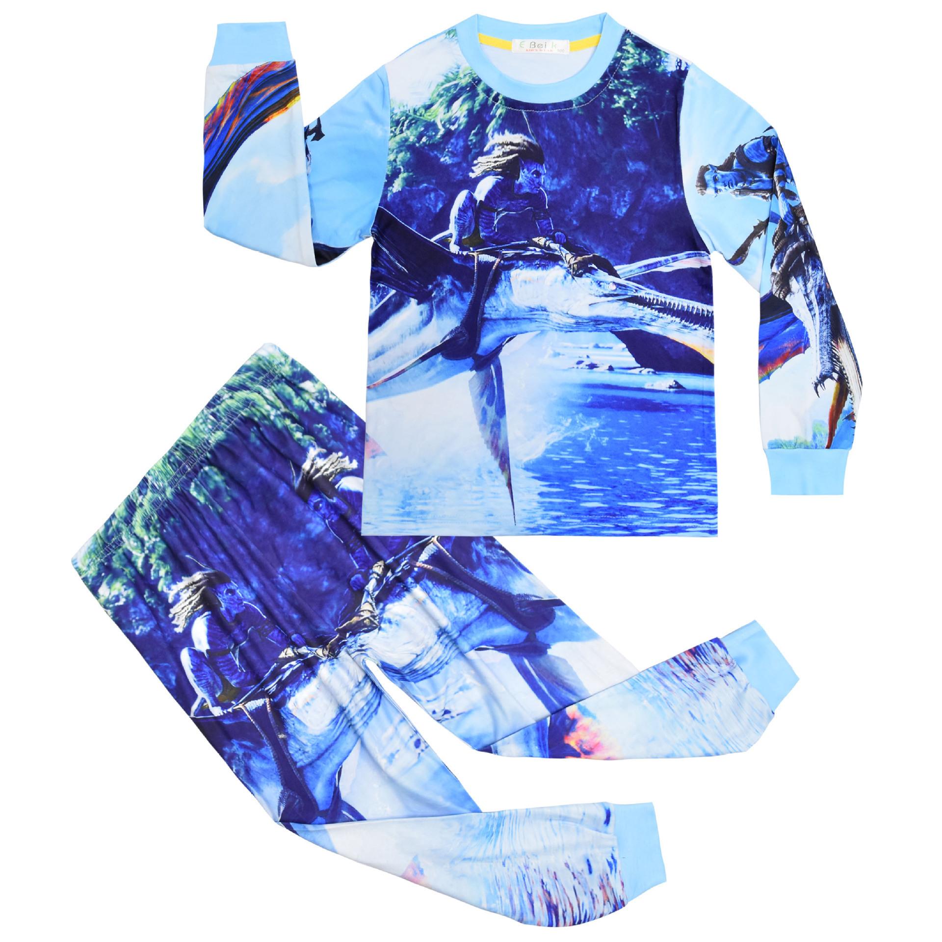 Long Sleeve Avatar Movie Costume, Cartoon Digital Printing, Children S Long Sleeve Loungewear Set 7719 110
Long Sleeve Avatar Movie Costume, Cartoon Digital Printing, Children S Long Sleeve Loungewear Set 7719 110