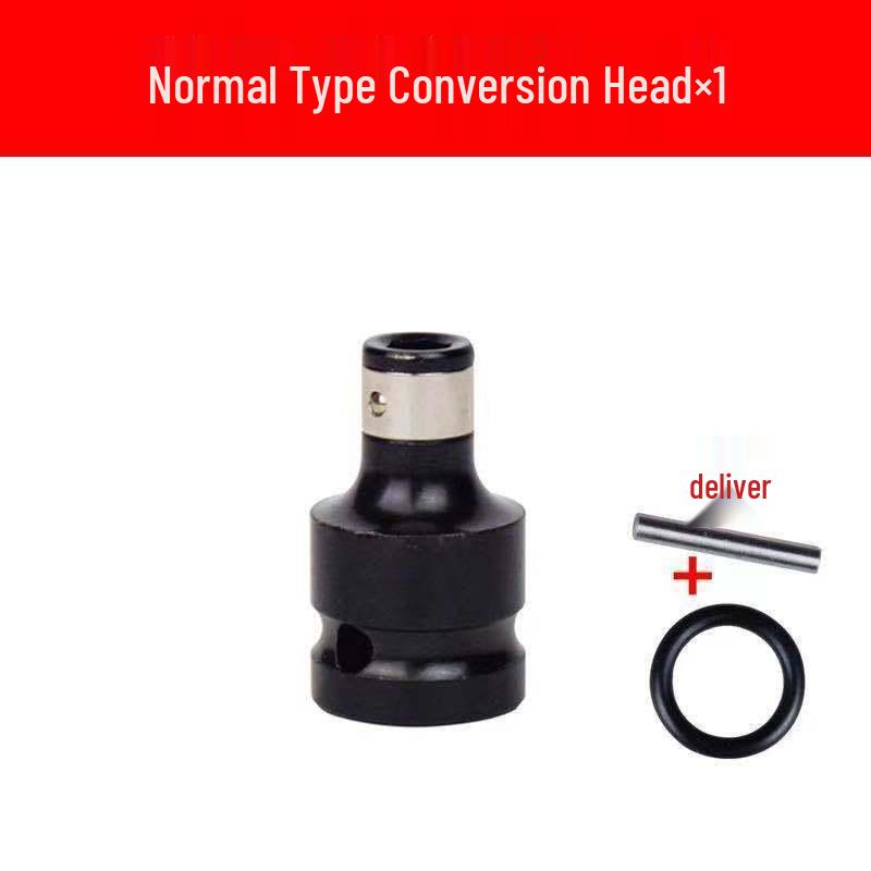 Telescopic Electric Wrench Adapter: 1/2 to 1/4 Hex Sleeve Conversion Head
Telescopic Electric Wrench Adapter: 1/2 to 1/4 Hex Sleeve Conversion Head