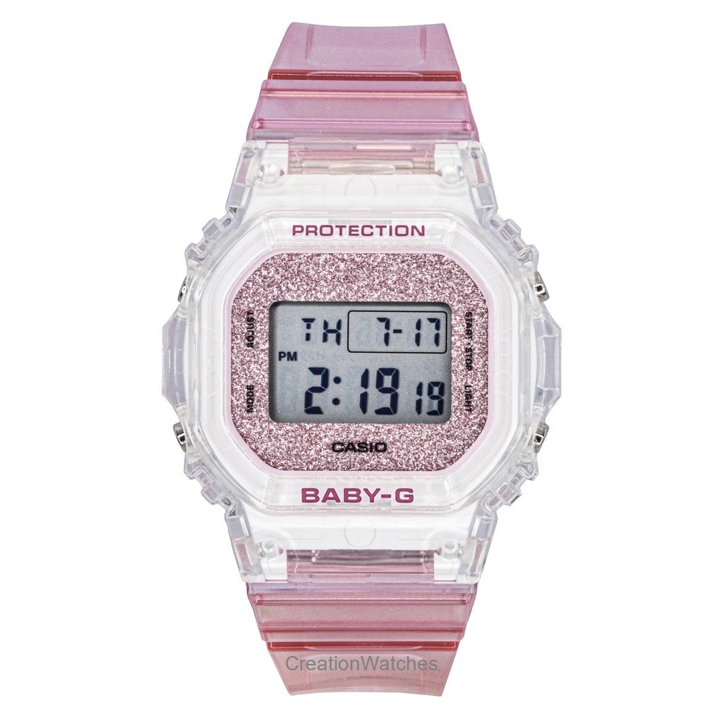Casio Baby-G Цифровые Розовые Полимерный Ремешок Кварцевые BGD-565GC-4 100М Женские Часы розовый
Casio Baby-G Цифровые Розовые Полимерный Ремешок Кварцевые BGD-565GC-4 100М Женские Часы розовый