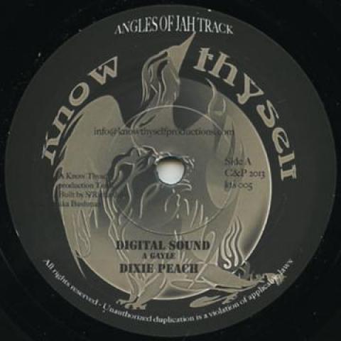 7inch Record DIXIE PEACH - Digital Sound / Digital Dub KTS005 Know Thyself 2013 UK Reggae, Ska & Dub
7inch Record DIXIE PEACH - Digital Sound / Digital Dub KTS005 Know Thyself 2013 UK Reggae, Ska & Dub
