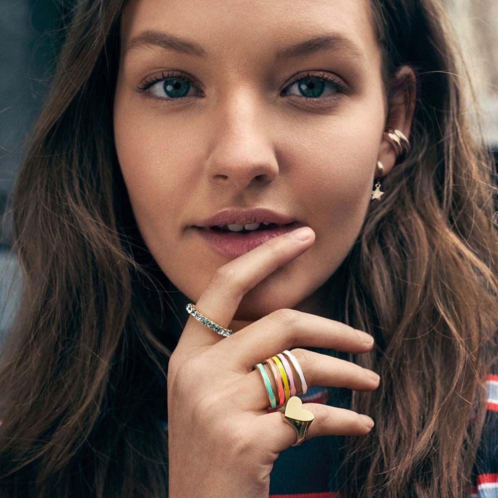 Vintage Simple Girls Korean Drop Oil Creative Heart Rings Fashion Jewelry Finger Rings Round Rings
Vintage Simple Girls Korean Drop Oil Creative Heart Rings Fashion Jewelry Finger Rings Round Rings