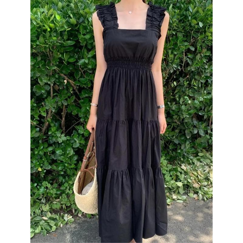 Французское модное элегантное длинное платье на бретельках, женское винтажное шикарное цельное платье, женское однотонное платье миди, летнее платье
Французское модное элегантное длинное платье на бретельках, женское винтажное шикарное цельное платье, женское однотонное платье миди, летнее платье