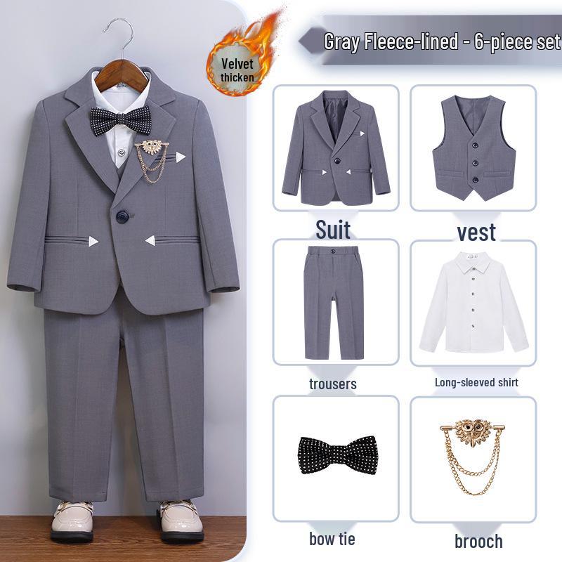 Костюм британского джентльмена для годовалых мальчиков на дни рождения и свадьбы 130cm, 45-54 kg
Костюм британского джентльмена для годовалых мальчиков на дни рождения и свадьбы 130cm, 45-54 kg