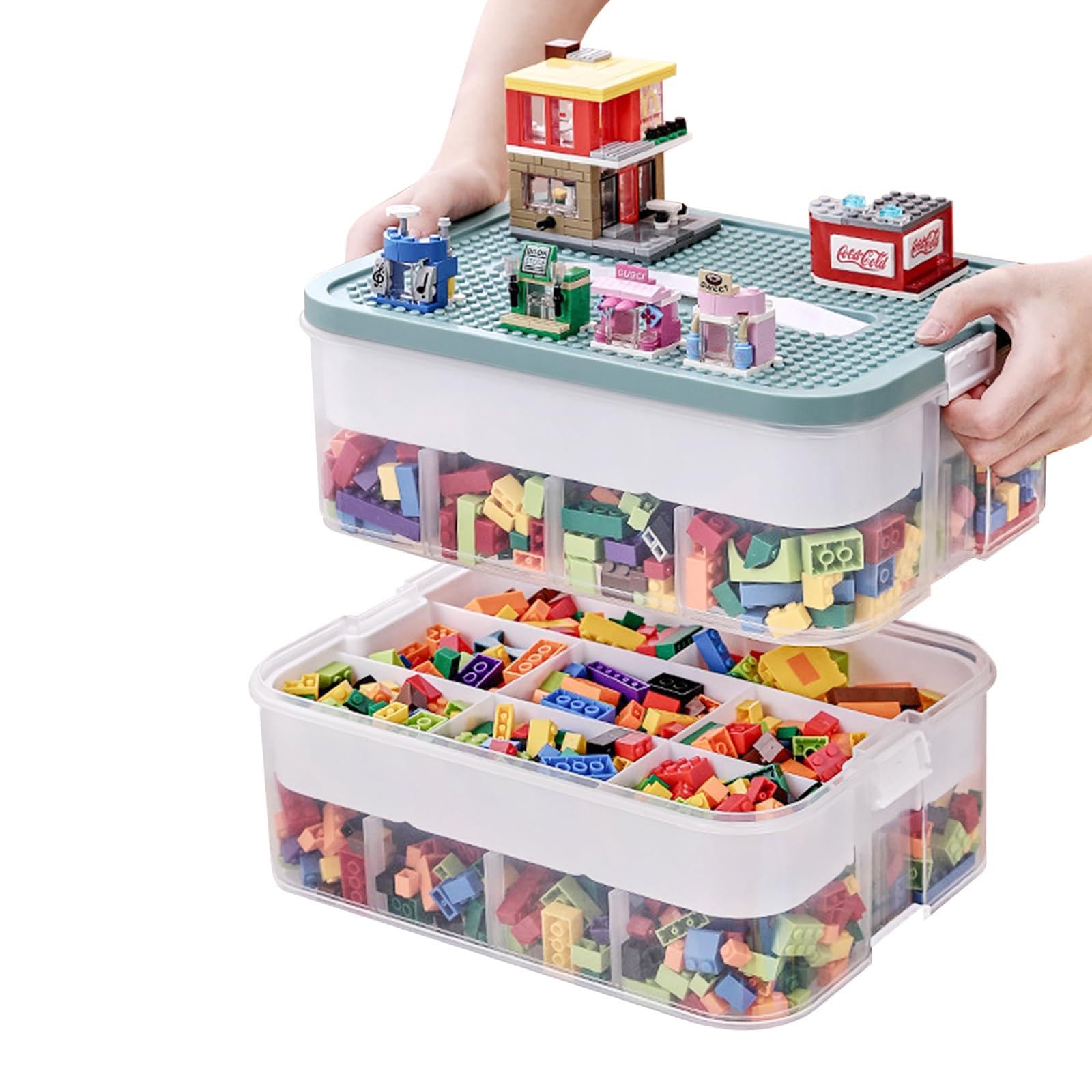LAMPTOP Toy Storage with Storage Box for Toy Storage for Organizing Toy 2 For Organized Lid, Lego, Box, Tomica, Box, Storage, Plastic, Tiers,
LAMPTOP Toy Storage with Storage Box for Toy Storage for Organizing Toy 2 For Organized Lid, Lego, Box, Tomica, Box, Storage, Plastic, Tiers,