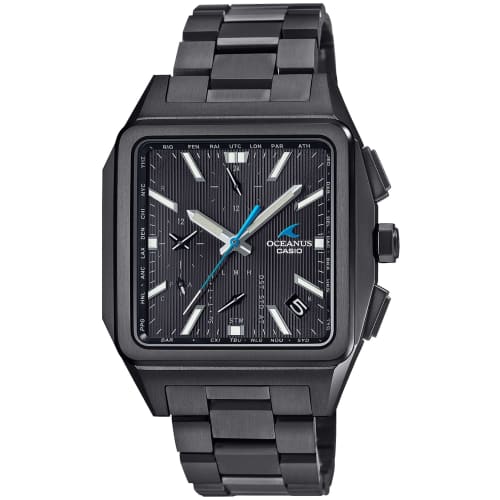 Casio Oceanus Classic Line Watch, Made in Japan, Bluetooth, Radio-Controlled Solar, Sapphire Crystal, Men s, OCW-T5000B-1AJF, Black
Casio Oceanus Classic Line Watch, Made in Japan, Bluetooth, Radio-Controlled Solar, Sapphire Crystal, Men s, OCW-T5000B-1AJF, Black