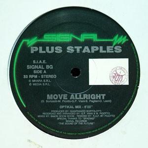 12inch Record PLUS STAPLES - Move Allright SIGNALBG Signal 1994 Italy Dance & Electronica Used
12inch Record PLUS STAPLES - Move Allright SIGNALBG Signal 1994 Italy Dance & Electronica Used