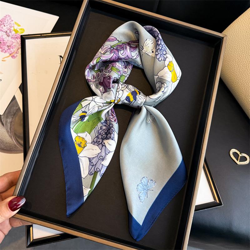 Women s Scarf Turban Hijab Shawl Luxury Square Female Headscarf Handkerchief Neckerchief Bandana Print Fashion Windproof Headban 70x70cm
Women s Scarf Turban Hijab Shawl Luxury Square Female Headscarf Handkerchief Neckerchief Bandana Print Fashion Windproof Headban 70x70cm