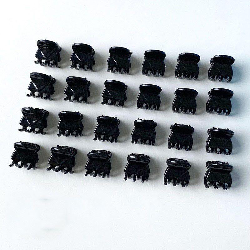 Black Princess Mini Claw Hair Clip - Secures Bangs & Stray Hairs Without Damage
Black Princess Mini Claw Hair Clip - Secures Bangs & Stray Hairs Without Damage