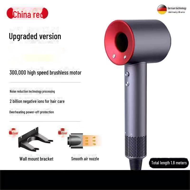 Высокоскоростной фен Mousen Premium с контролем температуры, горячим/холодным воздухом и отрицательными ионами, с полой конструкцией без листьев
Высокоскоростной фен Mousen Premium с контролем температуры, горячим/холодным воздухом и отрицательными ионами, с полой конструкцией без листьев