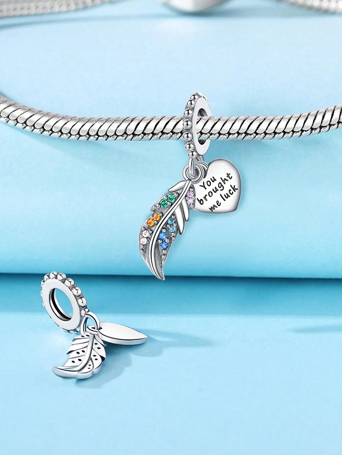 Copper Metal Plated Authentic Original Charm Bead Components Cross Love Feather Bead Components Compatible With Bracelet High Quality Fine Jewelry
Copper Metal Plated Authentic Original Charm Bead Components Cross Love Feather Bead Components Compatible With Bracelet High Quality Fine Jewelry