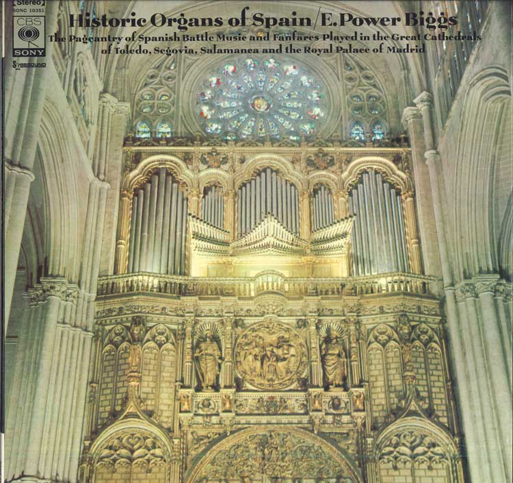 LP Record E. POWER BIGGS Historic Organs Of SPAIN SONC10351 CBS SONY Japan Obi Classical Used
LP Record E. POWER BIGGS Historic Organs Of SPAIN SONC10351 CBS SONY Japan Obi Classical Used