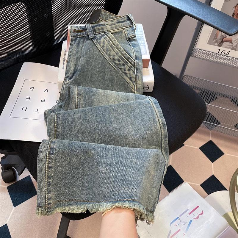 Винтажные джинсовые брюки в стиле стритвир, женские, с высокой посадкой, свободные, прямые, женские брюки с широкими штанинами XL синий
Винтажные джинсовые брюки в стиле стритвир, женские, с высокой посадкой, свободные, прямые, женские брюки с широкими штанинами XL синий