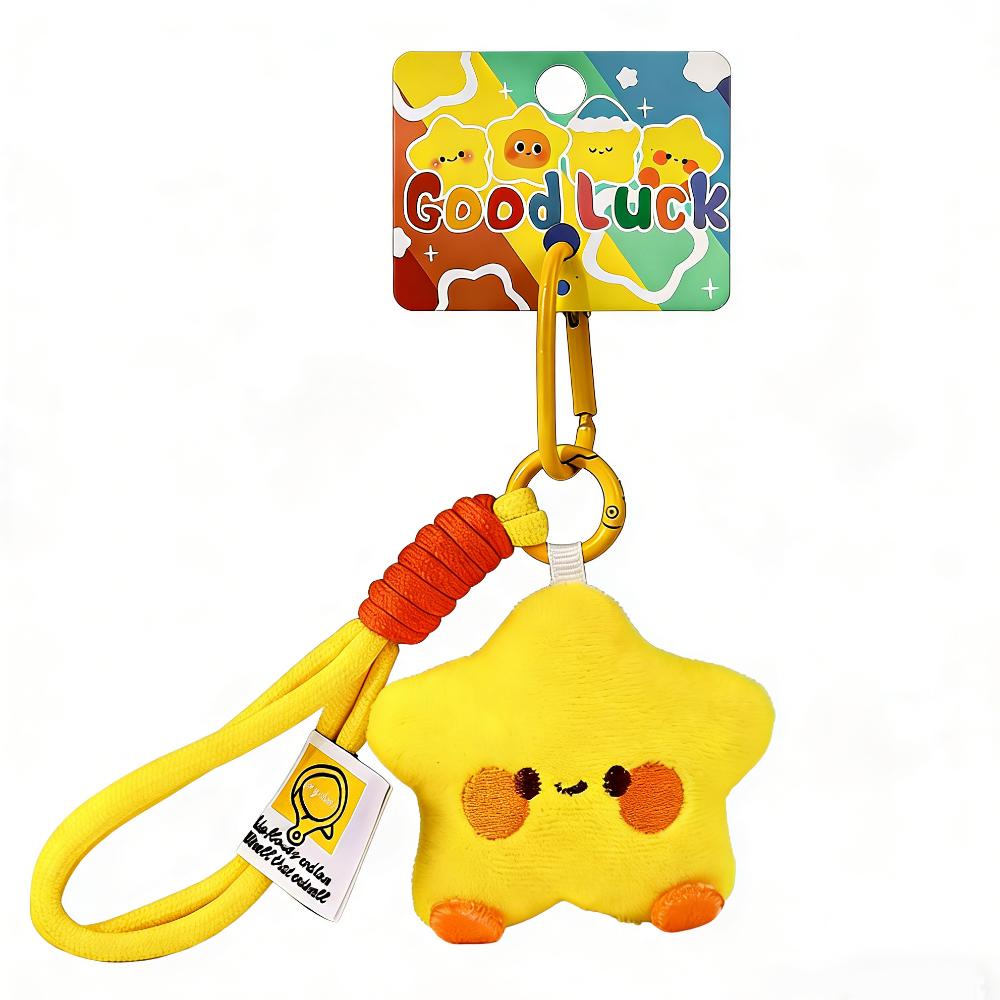 Good Luck Pentagram Lanyard Cute Bag Hanging Ornaments Plush Star Keychain Friendship Shy Lanyard
Good Luck Pentagram Lanyard Cute Bag Hanging Ornaments Plush Star Keychain Friendship Shy Lanyard