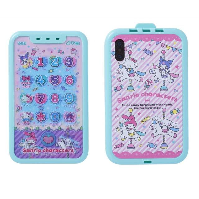 Говорящий сенсорный телефон Maruka Sanrio Characters, развивающая игрушка для детей от 3 лет и старше 184448
Говорящий сенсорный телефон Maruka Sanrio Characters, развивающая игрушка для детей от 3 лет и старше 184448