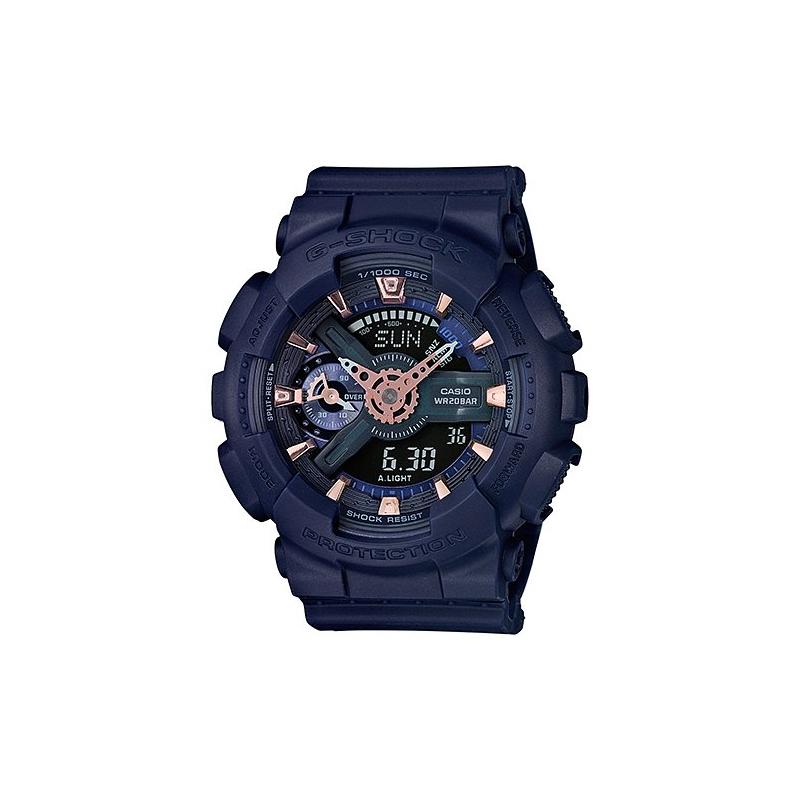 Casio G-SHOCK Fashion Trend Contrast Color Street Classic Pointer Dual Display Dial Sports Waterproof Quartz Movement Resin Strap GMA-S110CM-2A чёрный
Casio G-SHOCK Fashion Trend Contrast Color Street Classic Pointer Dual Display Dial Sports Waterproof Quartz Movement Resin Strap GMA-S110CM-2A чёрный