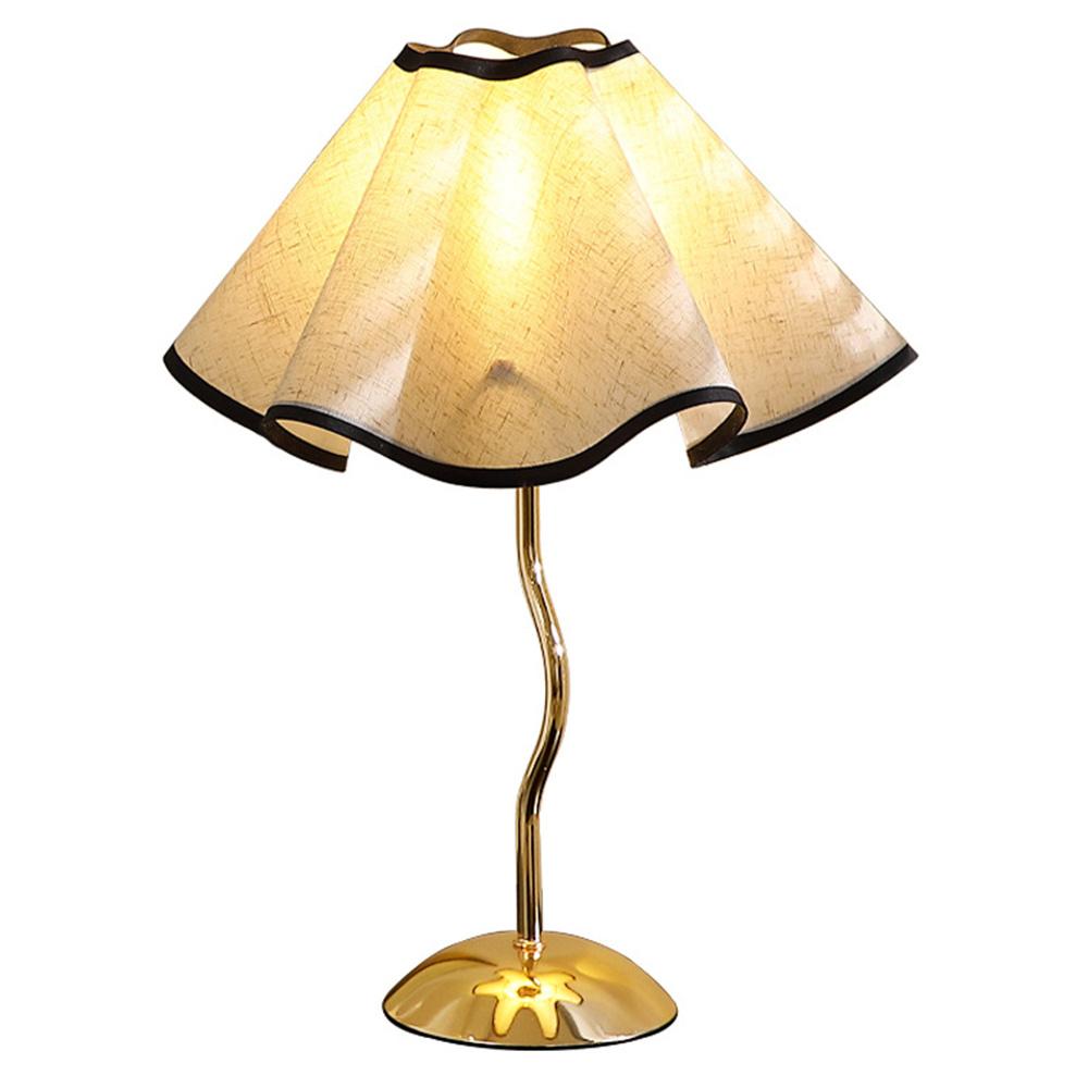 Nordic 7W Petal Umbrella Table Lamp 3-Level Dimmable Bedside Lamp Fabric Lampshade Ambient Night Light with Metal Base for Bedroom
Nordic 7W Petal Umbrella Table Lamp 3-Level Dimmable Bedside Lamp Fabric Lampshade Ambient Night Light with Metal Base for Bedroom