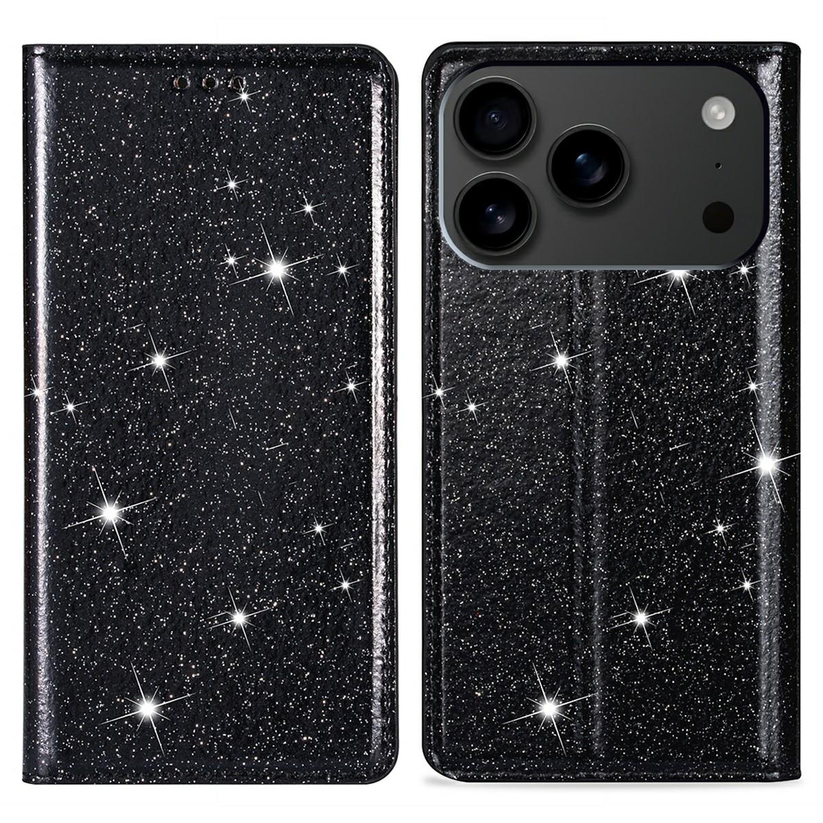 Для iPhone 17 Pro Чехол Блестящая ПУ кожа+ТПУ Слот для карт Чехол для телефона Black
Для iPhone 17 Pro Чехол Блестящая ПУ кожа+ТПУ Слот для карт Чехол для телефона Black