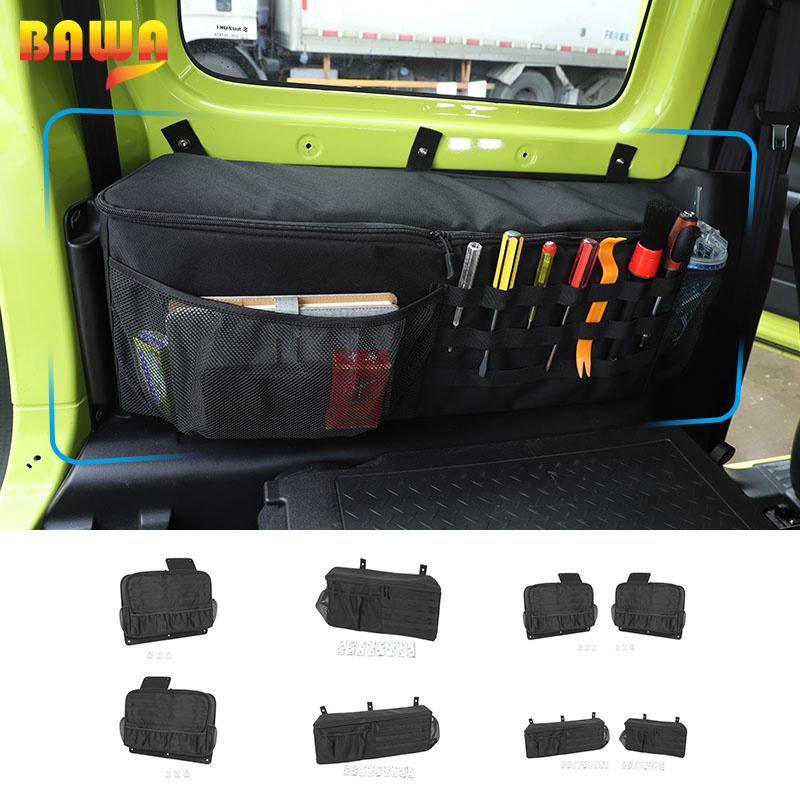 Сумка-органайзер для багажника автомобиля BAWA для Suzuki Jimny 2019 2020 2021 2022 JB74, сумка-органайзер для хранения багажника, аксессуары, детали интерьера
Сумка-органайзер для багажника автомобиля BAWA для Suzuki Jimny 2019 2020 2021 2022 JB74, сумка-органайзер для хранения багажника, аксессуары, детали интерьера