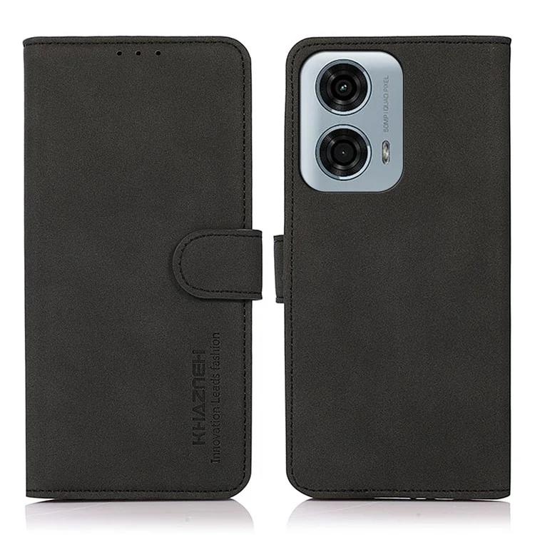 KHAZNEH For Motorola Moto E14 4G / G04 4G / G04s 4G / G24 4G Phone Stand Case Wallet Cell Phone Cover with Card Slot
KHAZNEH For Motorola Moto E14 4G / G04 4G / G04s 4G / G24 4G Phone Stand Case Wallet Cell Phone Cover with Card Slot