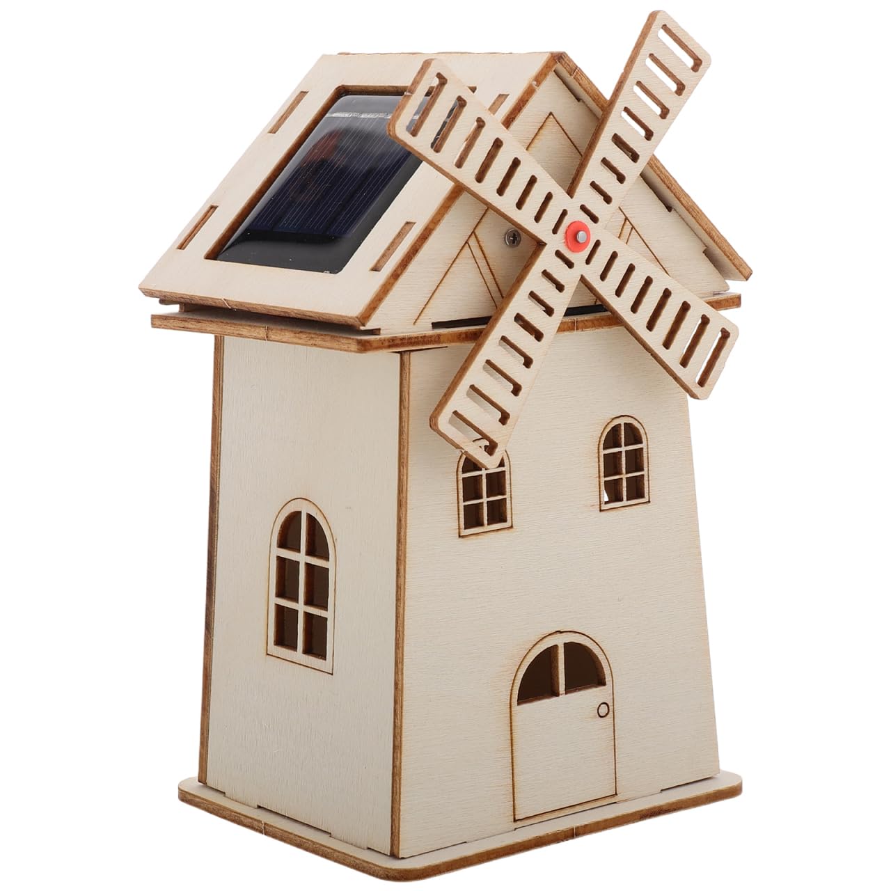 LIOOBO Wooden 3D Puzzle Solar Windmill Craft Kit DIY Miniature House Summer Vacation Boys and Home Decor - Solar-Powered, Paintable, Assembly,
LIOOBO Wooden 3D Puzzle Solar Windmill Craft Kit DIY Miniature House Summer Vacation Boys and Home Decor - Solar-Powered, Paintable, Assembly,