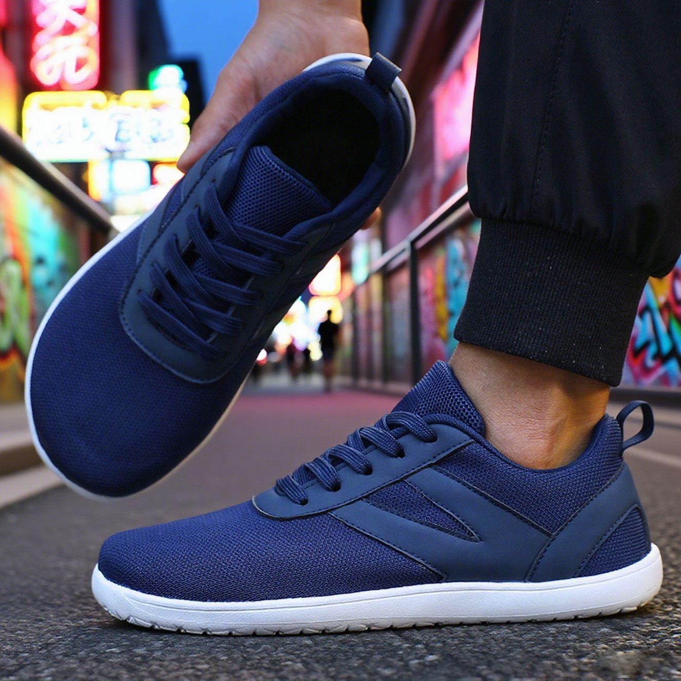Men s Wide Width Outdoor Barefoot Walking Shoes - Casual Flat Athletic Sneakers with Wide Toe Design Size 41
Men s Wide Width Outdoor Barefoot Walking Shoes - Casual Flat Athletic Sneakers with Wide Toe Design Size 41