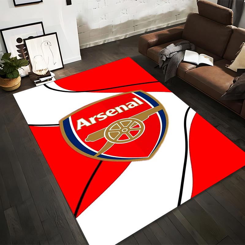 Red and White Carpet with Arsenal Logo and Cannon Icon Design Suitable for use as an anti-slip for living room bedroom sofas 40x60cm( 15x23in )
Red and White Carpet with Arsenal Logo and Cannon Icon Design Suitable for use as an anti-slip for living room bedroom sofas 40x60cm( 15x23in )