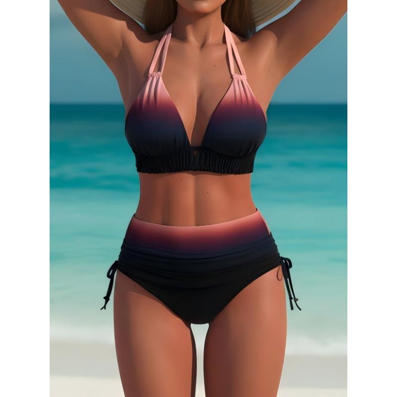 New Sexy Gradual Change European and American Fashion Swimsuit Bikini Women Split Bikini Swimsuit S чёрный
New Sexy Gradual Change European and American Fashion Swimsuit Bikini Women Split Bikini Swimsuit S чёрный