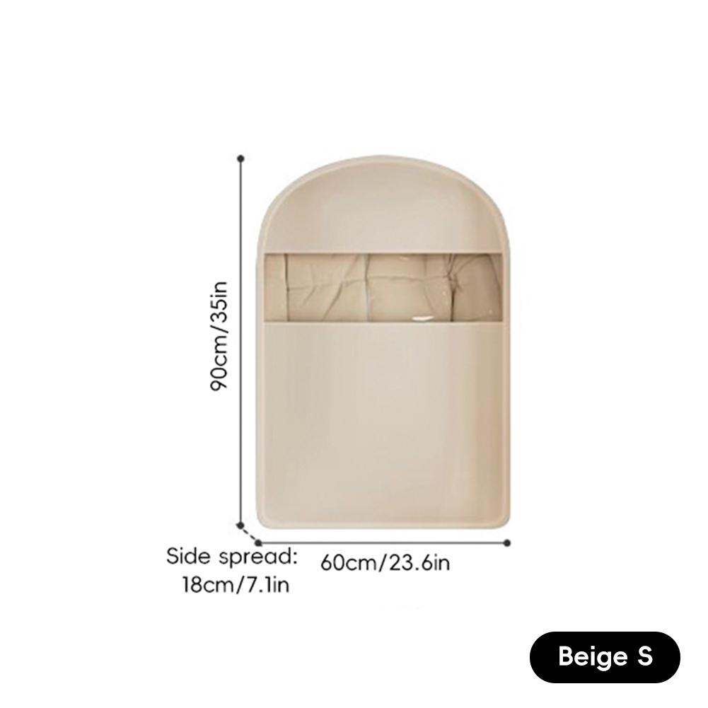 Подвесной мешок для хранения одежды на молнии, пыленепроницаемый органайзер для одежды, прозрачное окно, двойная молния, размер XL для хранения костюмов, зимнего пальто S бежевый
Подвесной мешок для хранения одежды на молнии, пыленепроницаемый органайзер для одежды, прозрачное окно, двойная молния, размер XL для хранения костюмов, зимнего пальто S бежевый