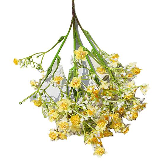 Искусственный цветок, минималистичный бессмертный украшающий удобный макет, реквизит, искусственная гипсофила, декор для вечеринки жёлтый
Искусственный цветок, минималистичный бессмертный украшающий удобный макет, реквизит, искусственная гипсофила, декор для вечеринки жёлтый