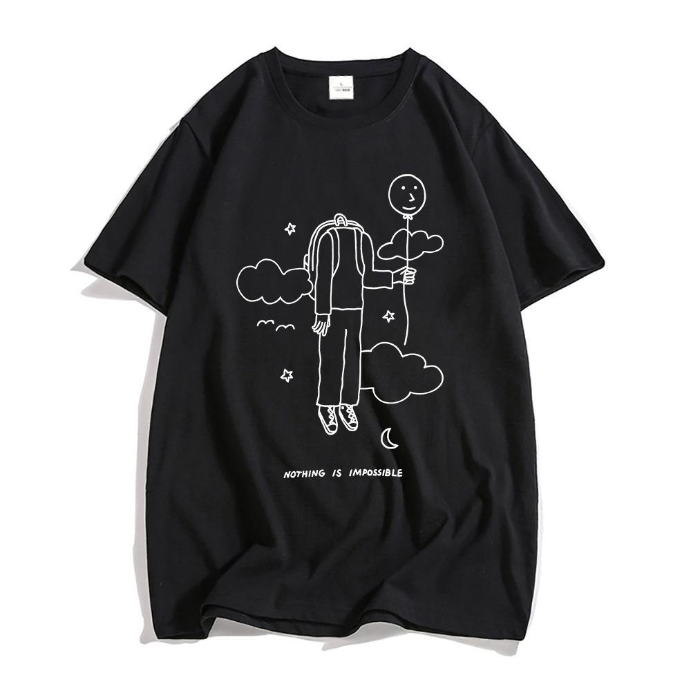 Nothing Is Impossible Graphic Tshirts MacMiller Balloonerism Album T-shirt Cotton Short Sleeve Round Neck Tees Unisex Shirt XXL чорний
Nothing Is Impossible Graphic Tshirts MacMiller Balloonerism Album T-shirt Cotton Short Sleeve Round Neck Tees Unisex Shirt XXL чорний