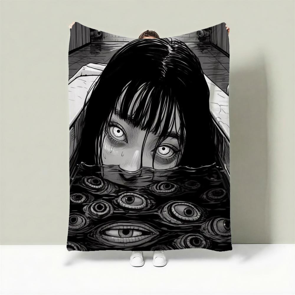 Horror J-Junji Ito Throw Lightweight 240g Flannel Blanket Soft Skin-friendly for Summer Cooling 75cmx90cm
Horror J-Junji Ito Throw Lightweight 240g Flannel Blanket Soft Skin-friendly for Summer Cooling 75cmx90cm