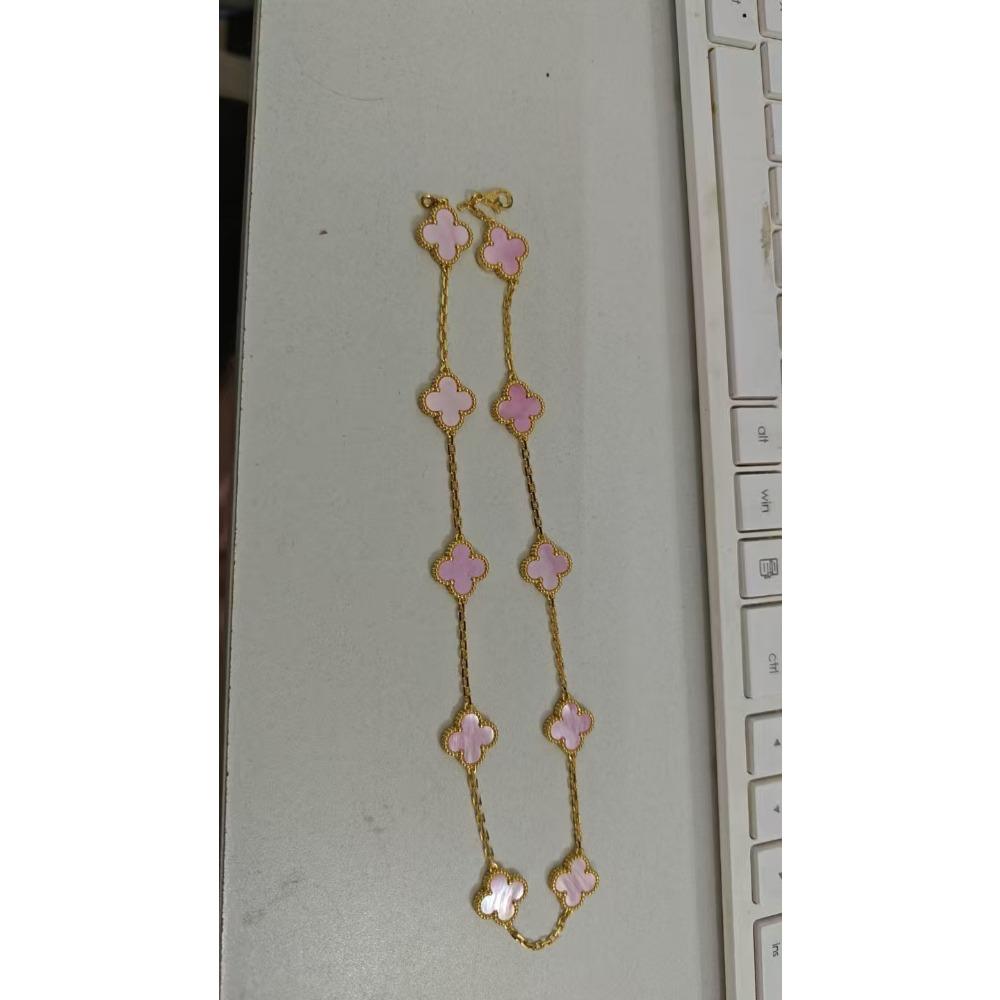 10-flower Necklace for Women Four-leaf Clover Necklace Light Luxury Fashion Versatile and Elegant Perfect Gift for Girlfriend Choker Necklace
10-flower Necklace for Women Four-leaf Clover Necklace Light Luxury Fashion Versatile and Elegant Perfect Gift for Girlfriend Choker Necklace