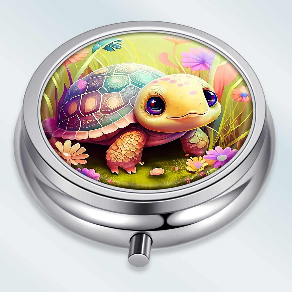 Portable Pill Box with 3 Compartments, Mini Metal Medicine Organizer Case, Cute Printed Pill Container for Vitamins, Pills, Jewelry, Travel, Daily Use разноцветный
Portable Pill Box with 3 Compartments, Mini Metal Medicine Organizer Case, Cute Printed Pill Container for Vitamins, Pills, Jewelry, Travel, Daily Use разноцветный