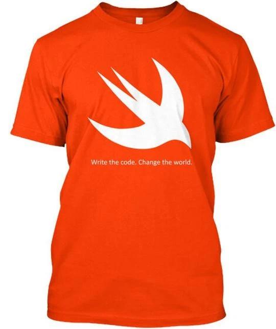 Swift Programmer T Write The Code Change World T shirt Made in USA S-5XL M
Swift Programmer T Write The Code Change World T shirt Made in USA S-5XL M