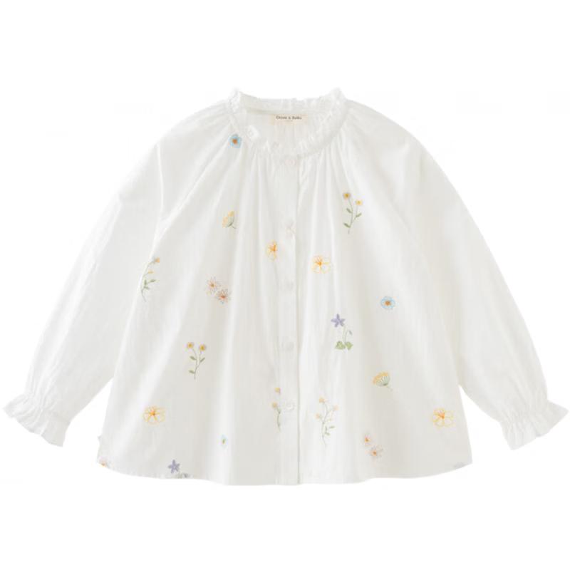 DAVE&BELLA Girls Embroidered Long Sleeve Round Neck Blouse 130cm
DAVE&BELLA Girls Embroidered Long Sleeve Round Neck Blouse 130cm