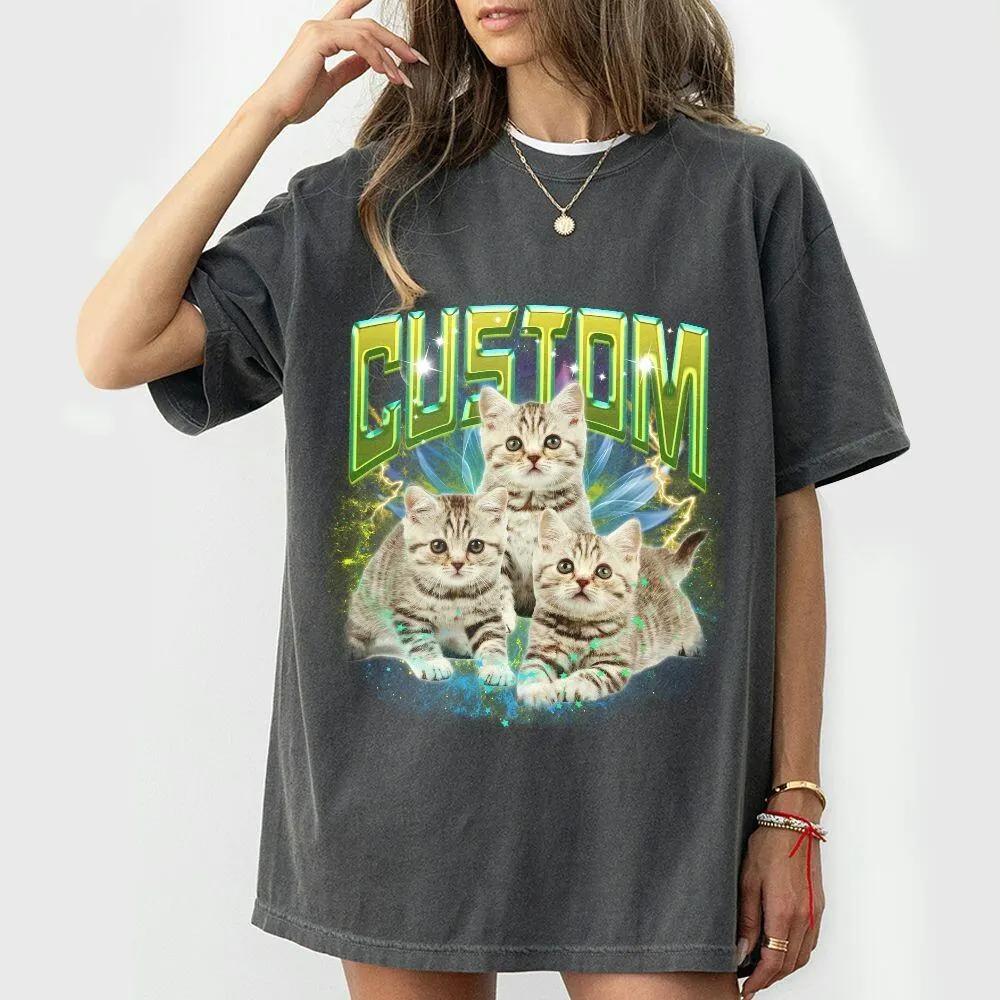 Custom Cat Memorial TShirt Funny Personalized Photo TShirt for Cat Owners Shirt Unisex Unisex Women Summer Crew Neck Cotton Tee S
Custom Cat Memorial TShirt Funny Personalized Photo TShirt for Cat Owners Shirt Unisex Unisex Women Summer Crew Neck Cotton Tee S
