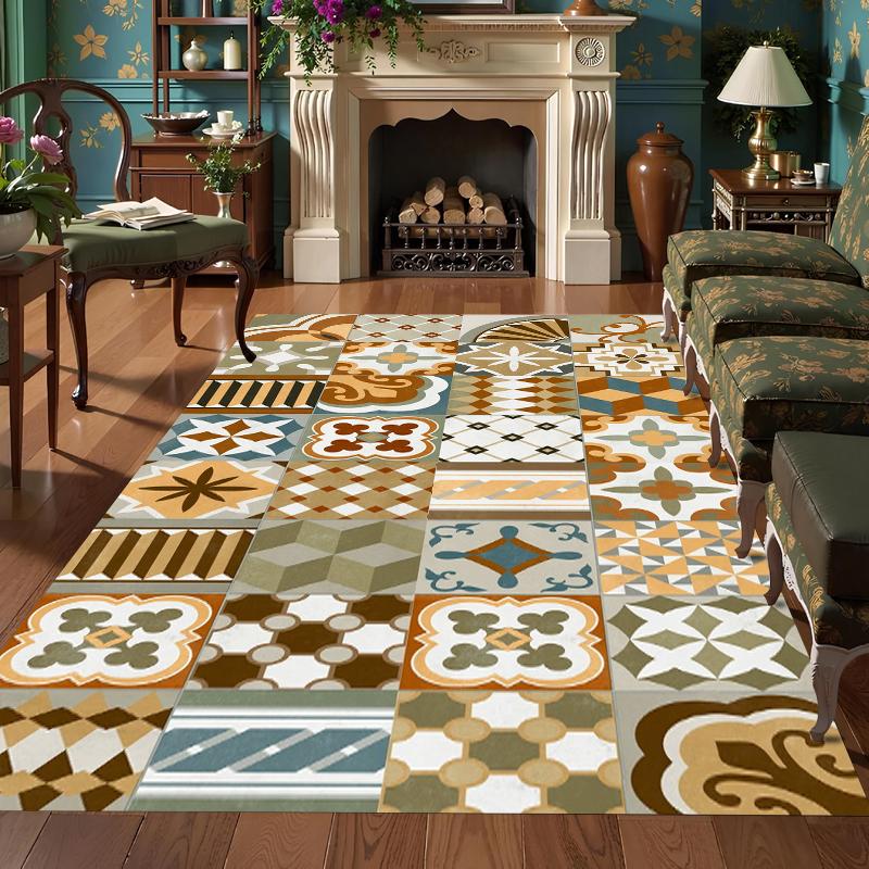Patchwork Pattern Living Room Rug Carpet Home Decoration Non Slip Floor Mat Geometric Pattern Large Area Rug Nordic Style 40X60CM
Patchwork Pattern Living Room Rug Carpet Home Decoration Non Slip Floor Mat Geometric Pattern Large Area Rug Nordic Style 40X60CM