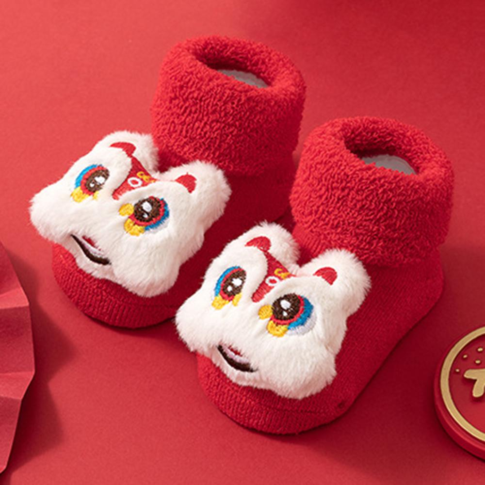 New Year Anti-Slip Baby Floor Socks Cute 3D Cartoon Winter Toddler Walking Socks White Rabbit/S
New Year Anti-Slip Baby Floor Socks Cute 3D Cartoon Winter Toddler Walking Socks White Rabbit/S