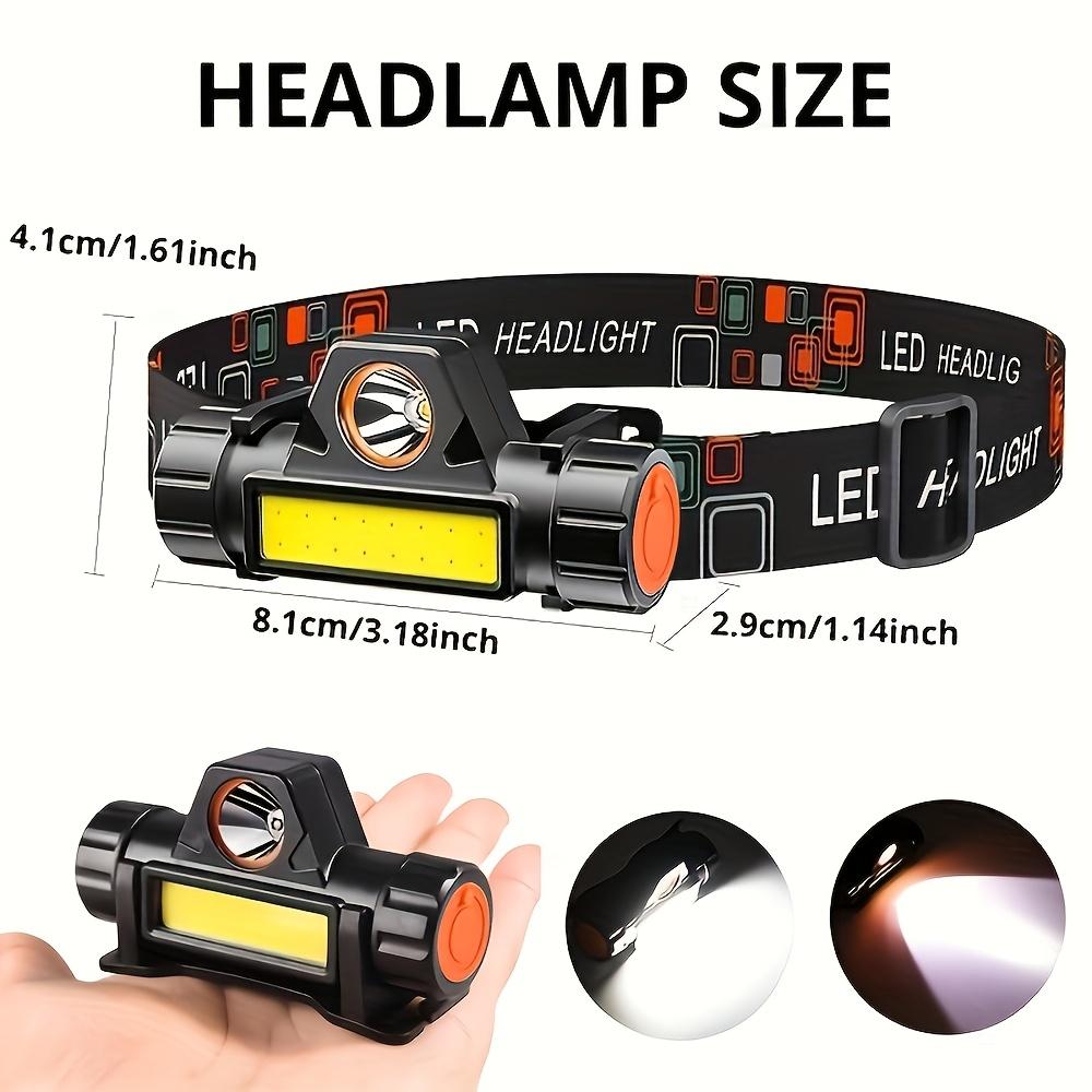 Интеллектуальные уличные светодиодные налобные фонари, перезаряжаемые через USB, регулируемый угол рассеивания, подходят для кемпинга, бега, рыбалки и рабочих налобных фонарей No induction,2pcs
Интеллектуальные уличные светодиодные налобные фонари, перезаряжаемые через USB, регулируемый угол рассеивания, подходят для кемпинга, бега, рыбалки и рабочих налобных фонарей No induction,2pcs